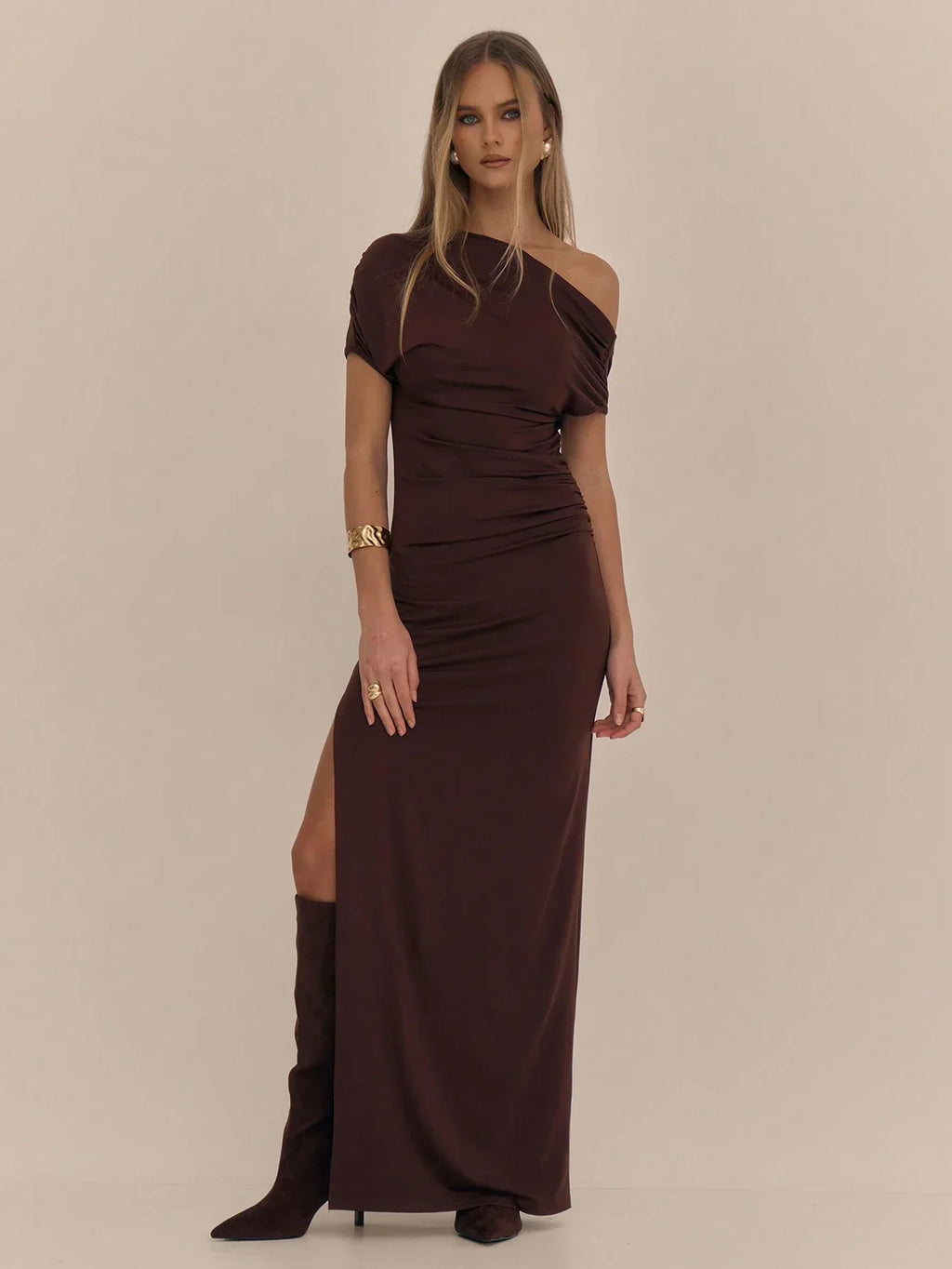 Vestido Cairo - Vestido Longo Assimétrico