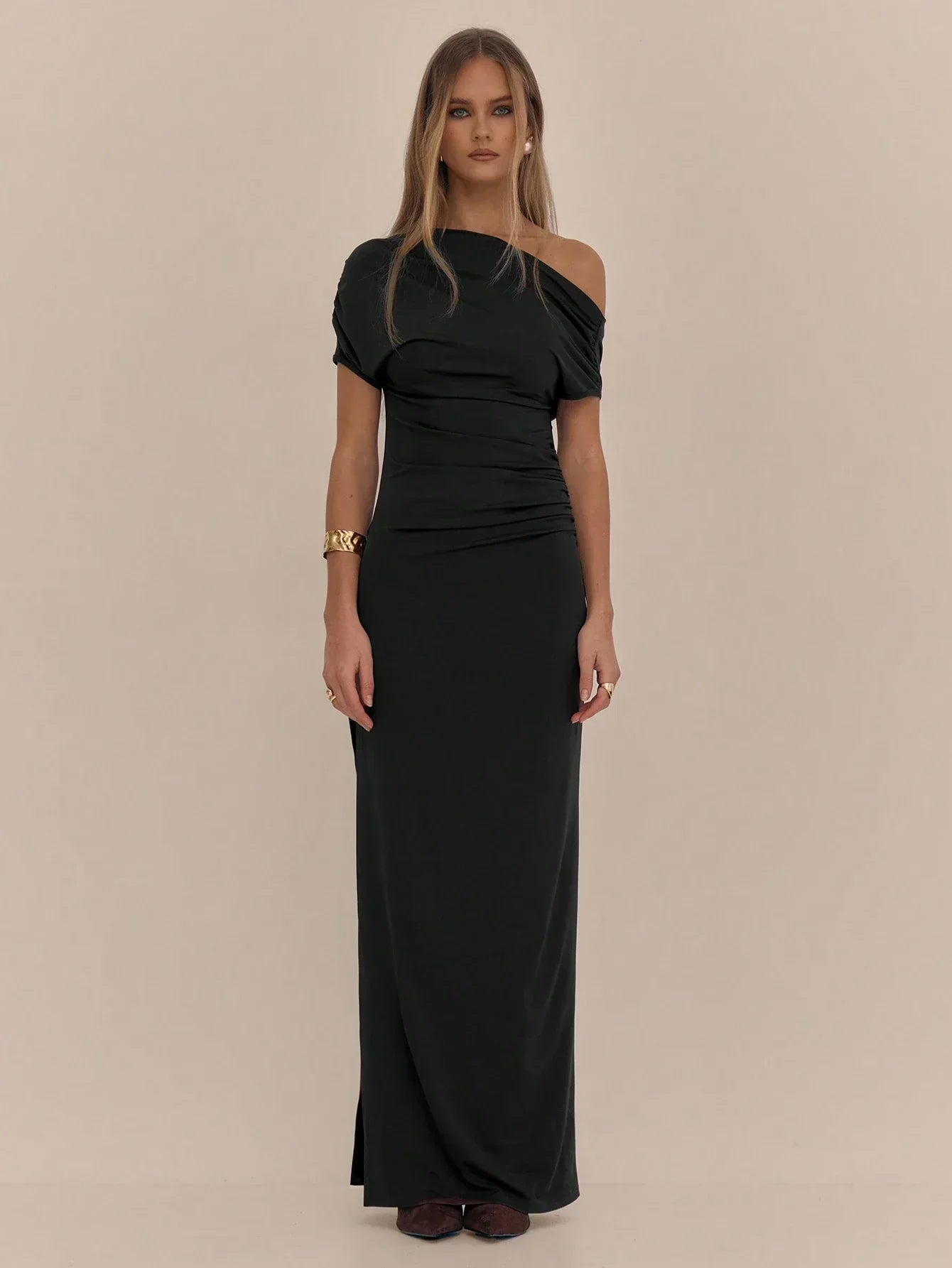 Vestido Cairo - Vestido Longo Assimétrico