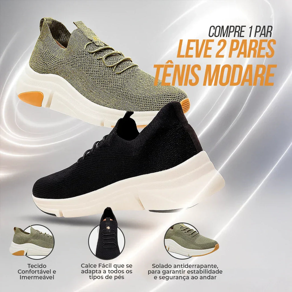 Compre 1 Leve 2 Tênis Ortopédico Modare 2025 - [Lançamento]