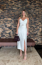 Vestido Isabelle em Viscose e Linho