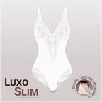 Body Modelador de Renda - Luxo Slim + Brinde Calcinha Modeladora
