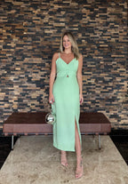 Vestido Isabelle em Viscose e Linho