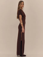 Vestido Cairo - Vestido Longo Assimétrico