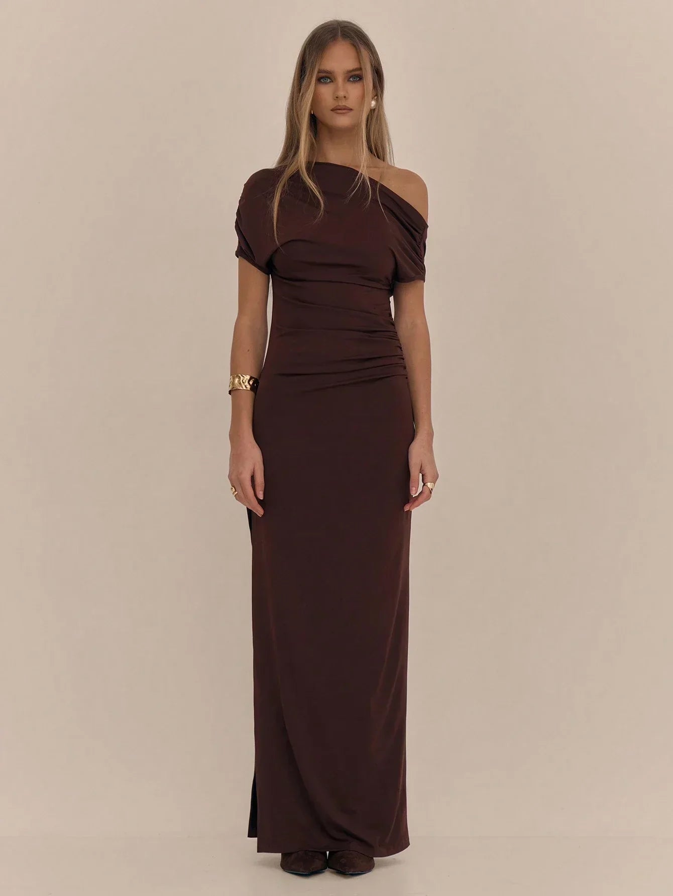 Vestido Cairo - Vestido Longo Assimétrico