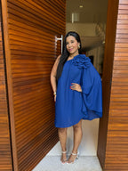 Vestido Mia- Ombro Só Flor Chifon