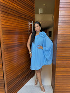 Vestido Mia- Ombro Só Flor Chifon