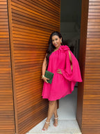 Vestido Mia- Ombro Só Flor Chifon