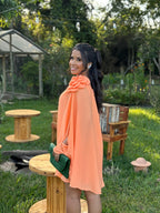 Vestido Mia- Ombro Só Flor Chifon