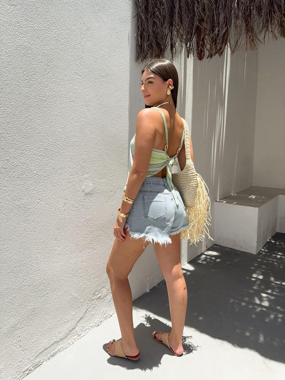 Cropped Assimétrico Sia